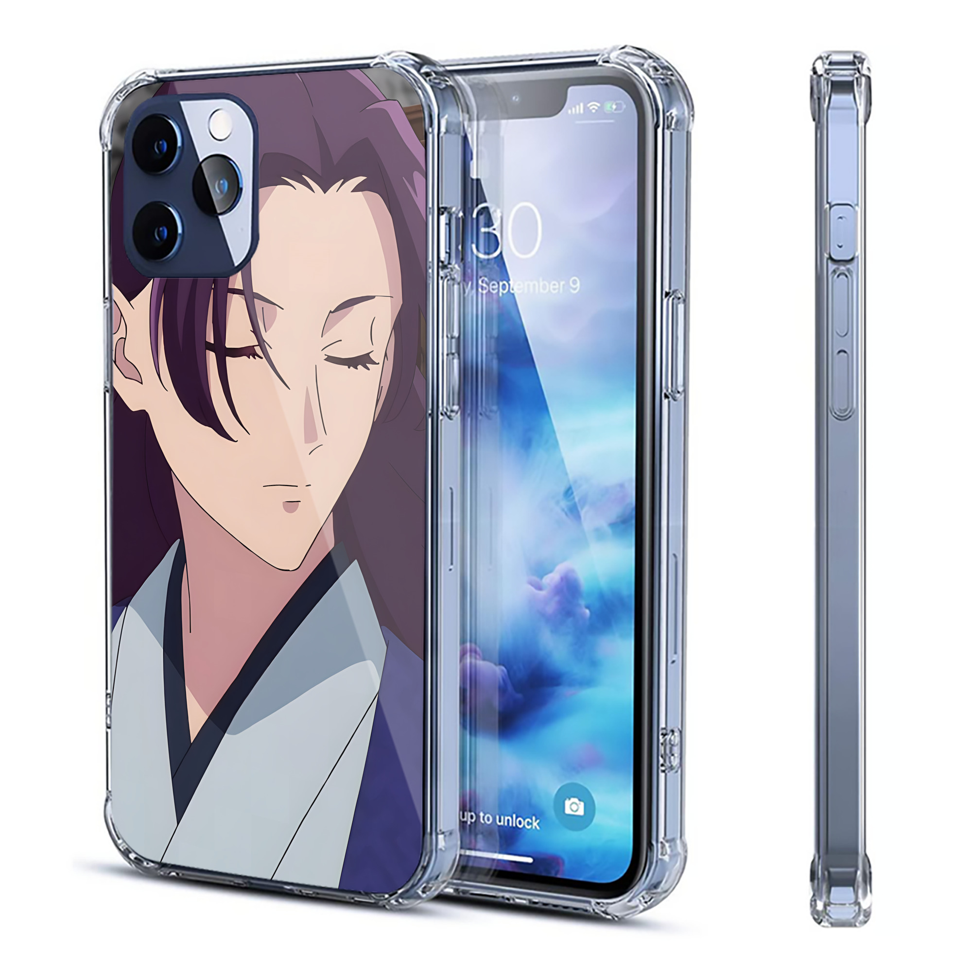 （画像用） 薬屋のひとりごと The Apothecary Diaries 【iPhone 12シリーズ対応】透明スマホケース（クリアソフトケース）